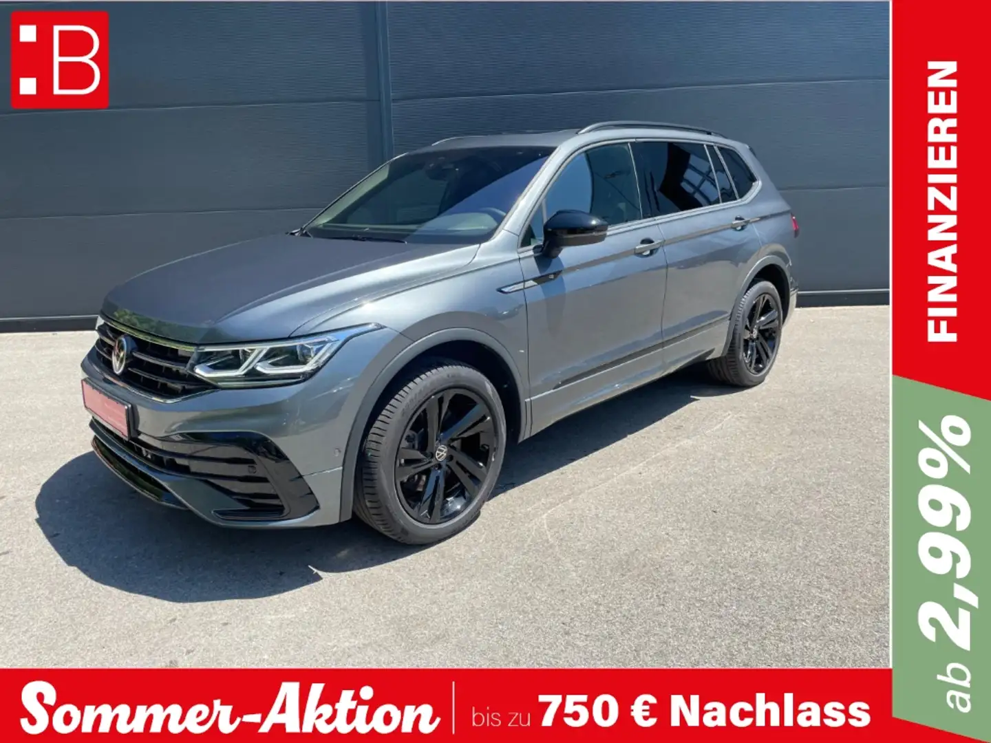 Volkswagen Tiguan Allspace 2.0 TSI DSG 4Mo. R-Line Black 7-S. IQ.LIGHT NAVI-P Grau - 1