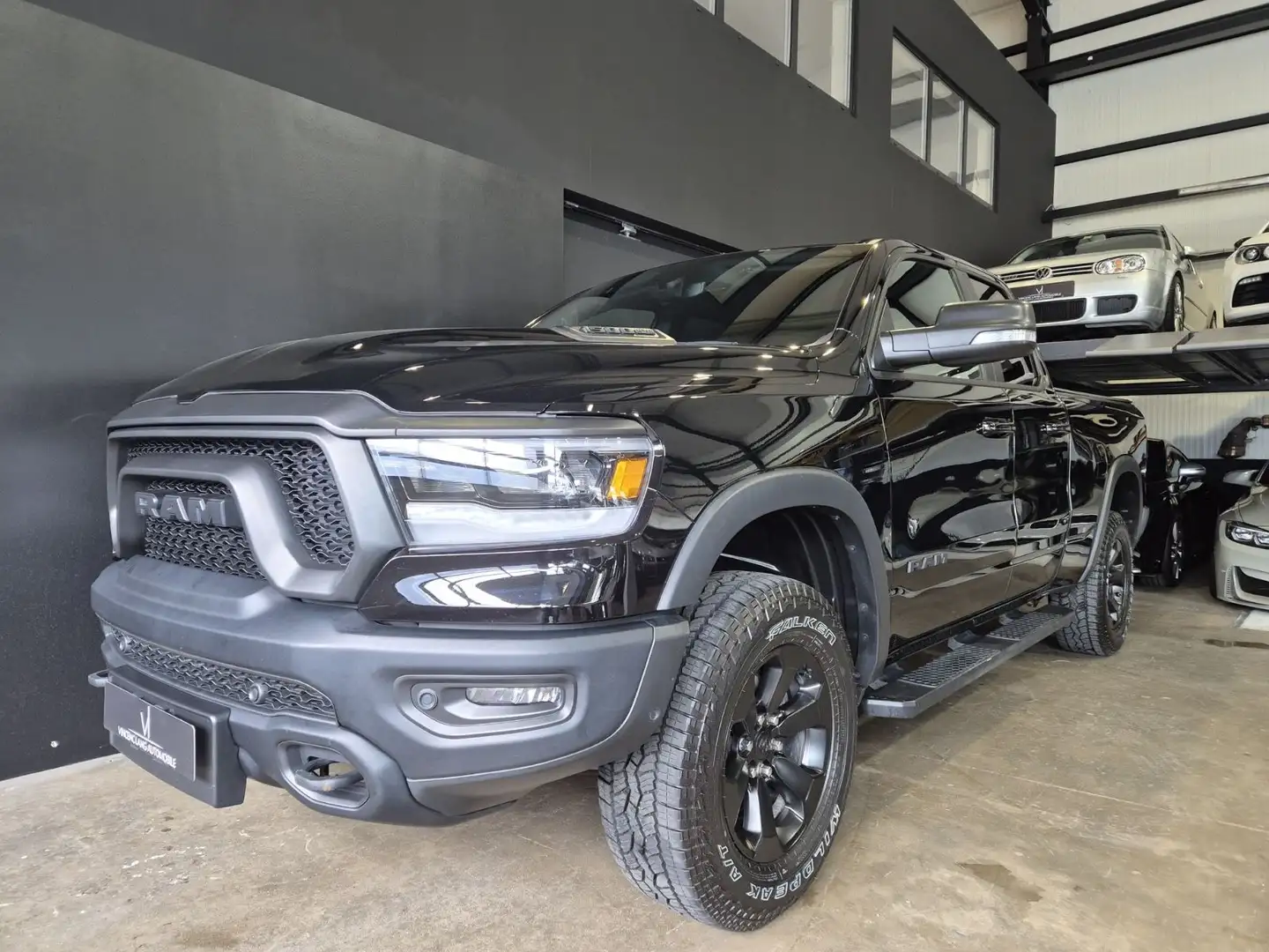 Dodge RAM 1500 REBEL/GASANLAGE/AHK/LED/LUFT/1.HAND/ Schwarz - 1
