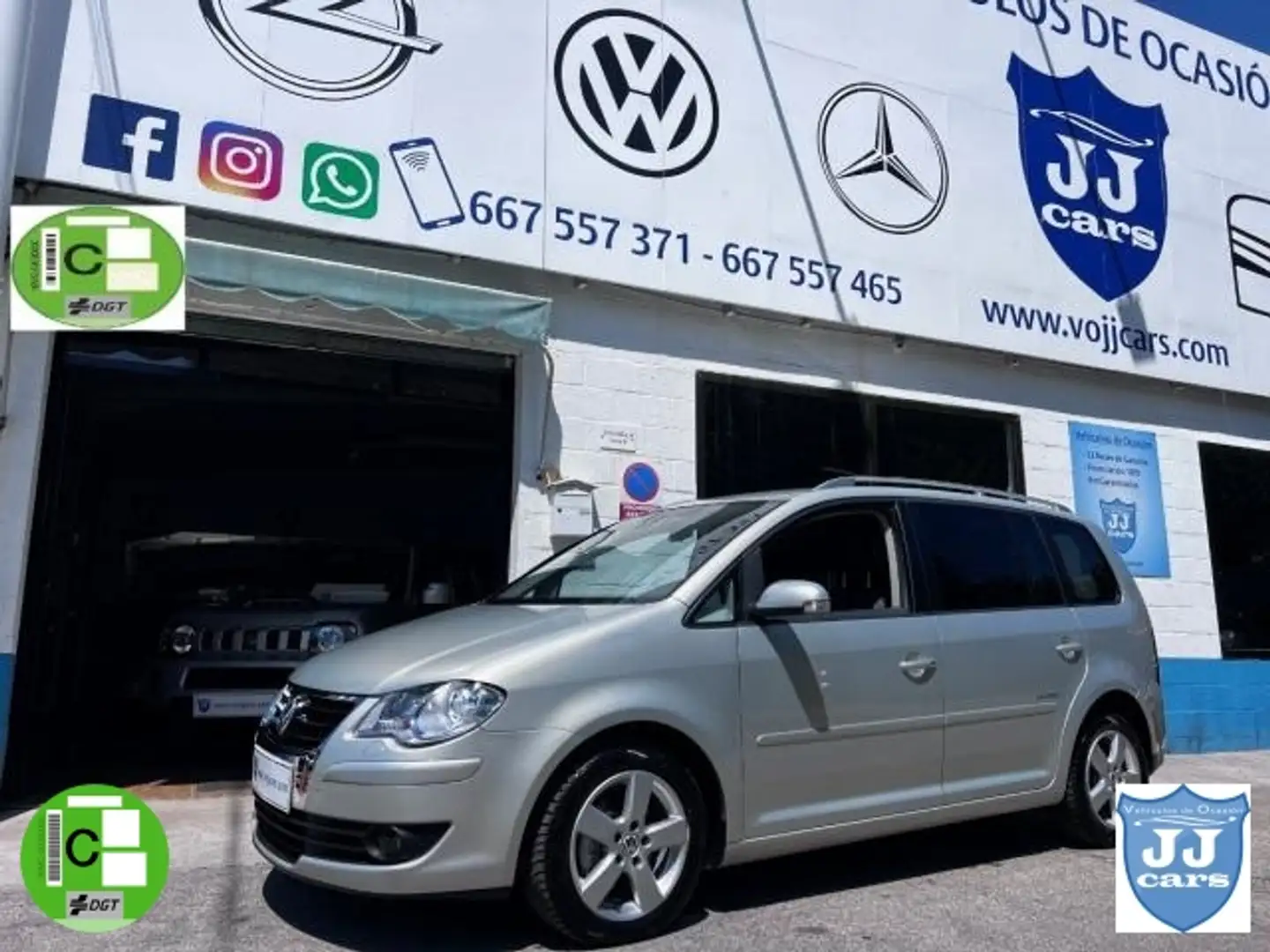Volkswagen Touran 1.4 TSI Highline Grau - 1