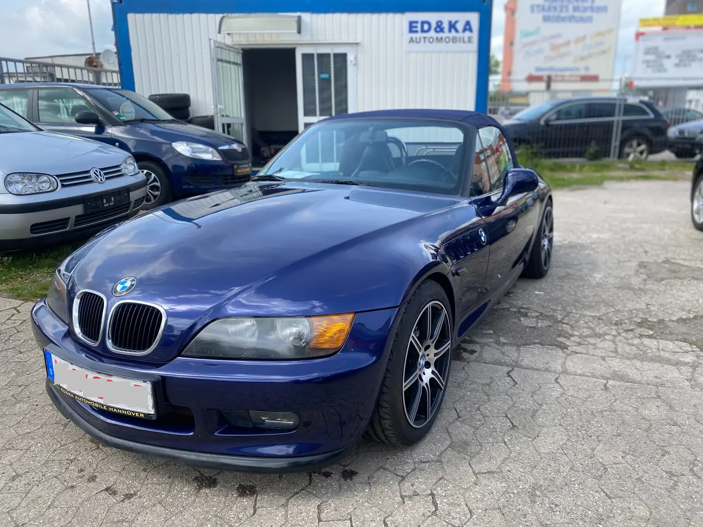 BMW Z3 roadster 1.9/ TÜV NEU Blau - 1