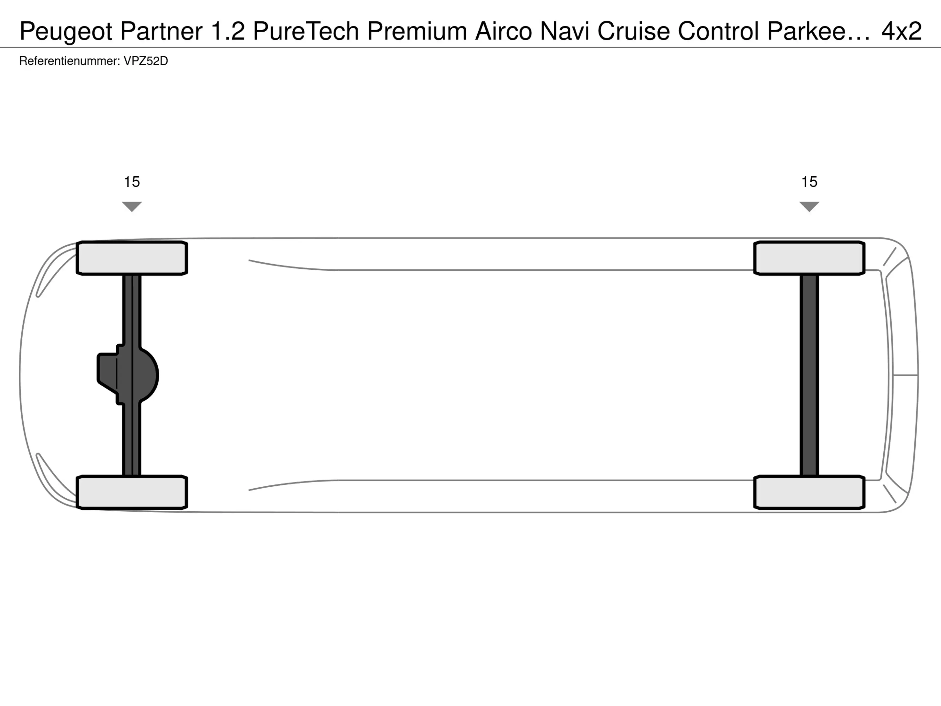 Peugeot Partner 1.2 PureTech Premium Airco Navi Cruise Control Par — photo 6
