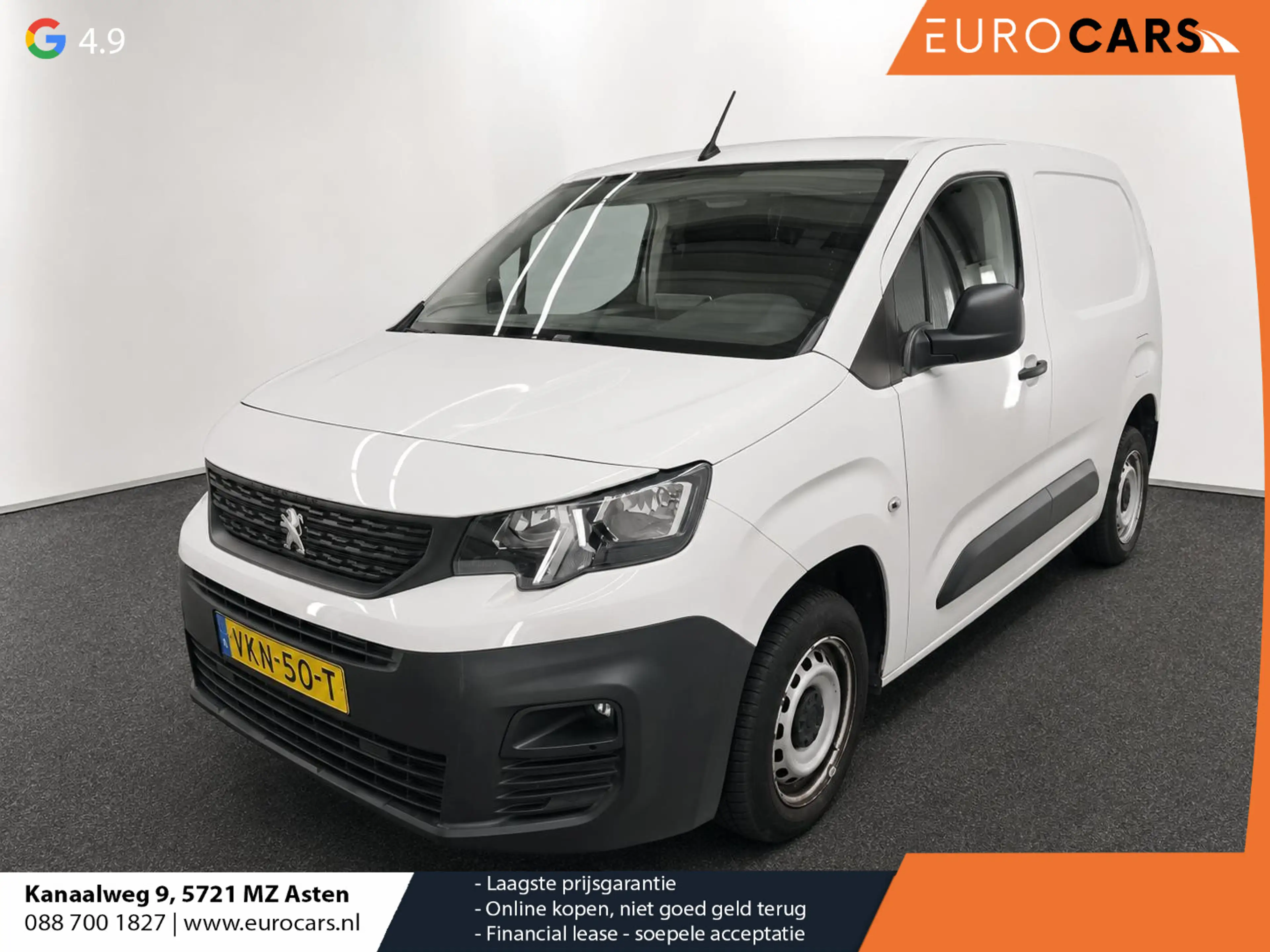Peugeot Partner 1.2 PureTech Premium Airco Navi Cruise Control Par