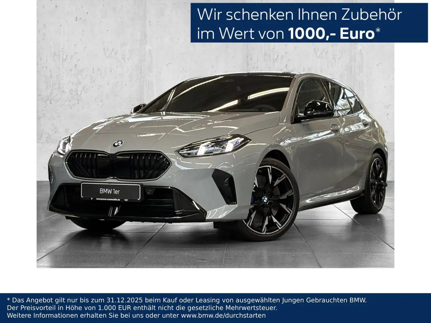 BMW 120 M Sport HuD 19" DA PA+ Komfortz. Iconic Glow Grau - 1