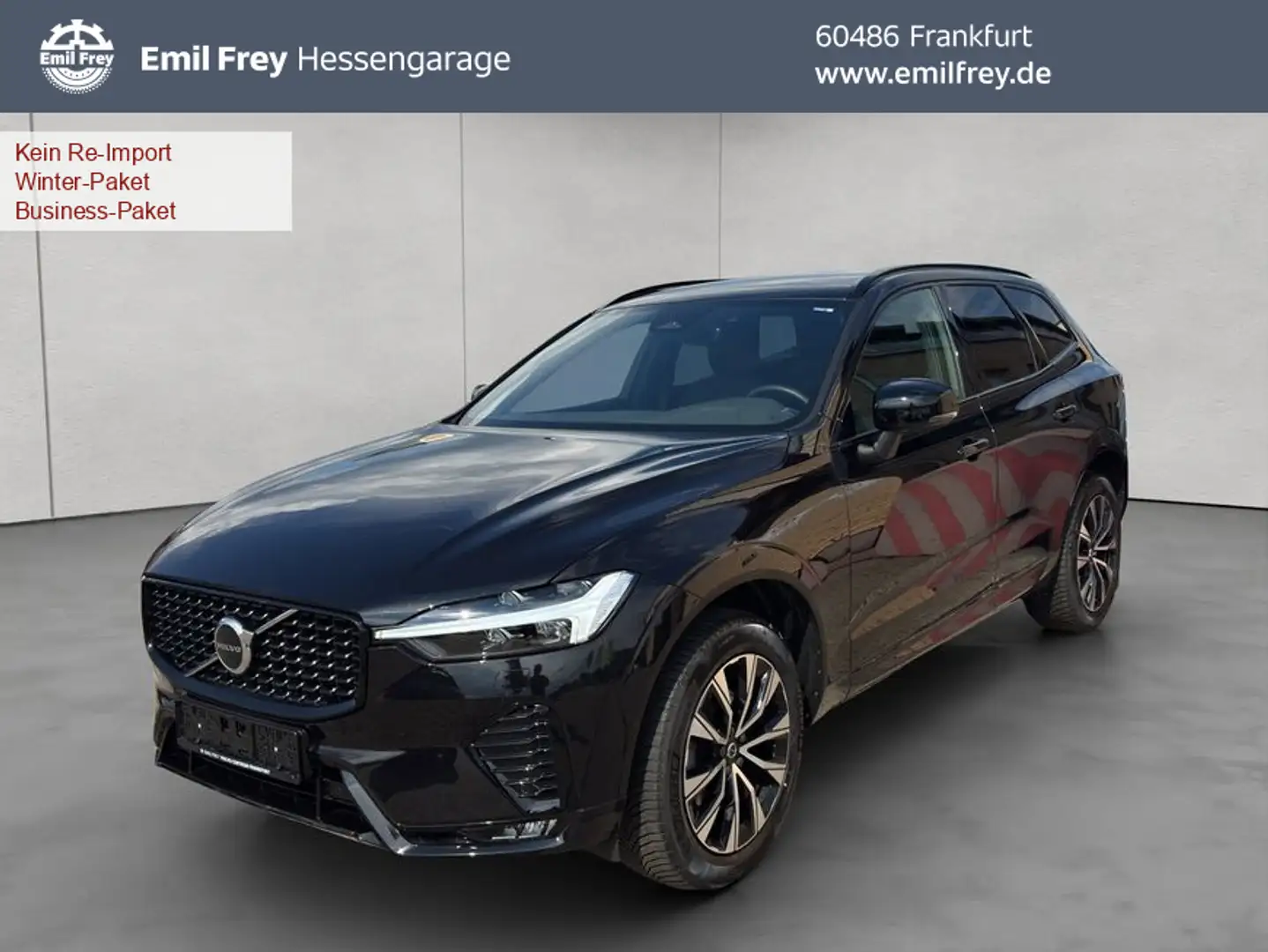 Volvo XC60 XC60 B4 AWD Plus-Dark Aut ACC BLIS Navi LED AHK Schwarz - 1