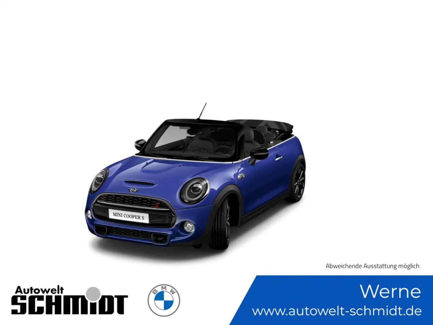 MINI Cooper S Cabrio + GARANTIE Blau - 1