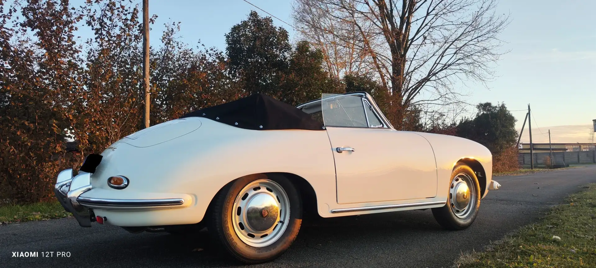 Porsche 356 C CABRIO ROADSTER Blanco - 2