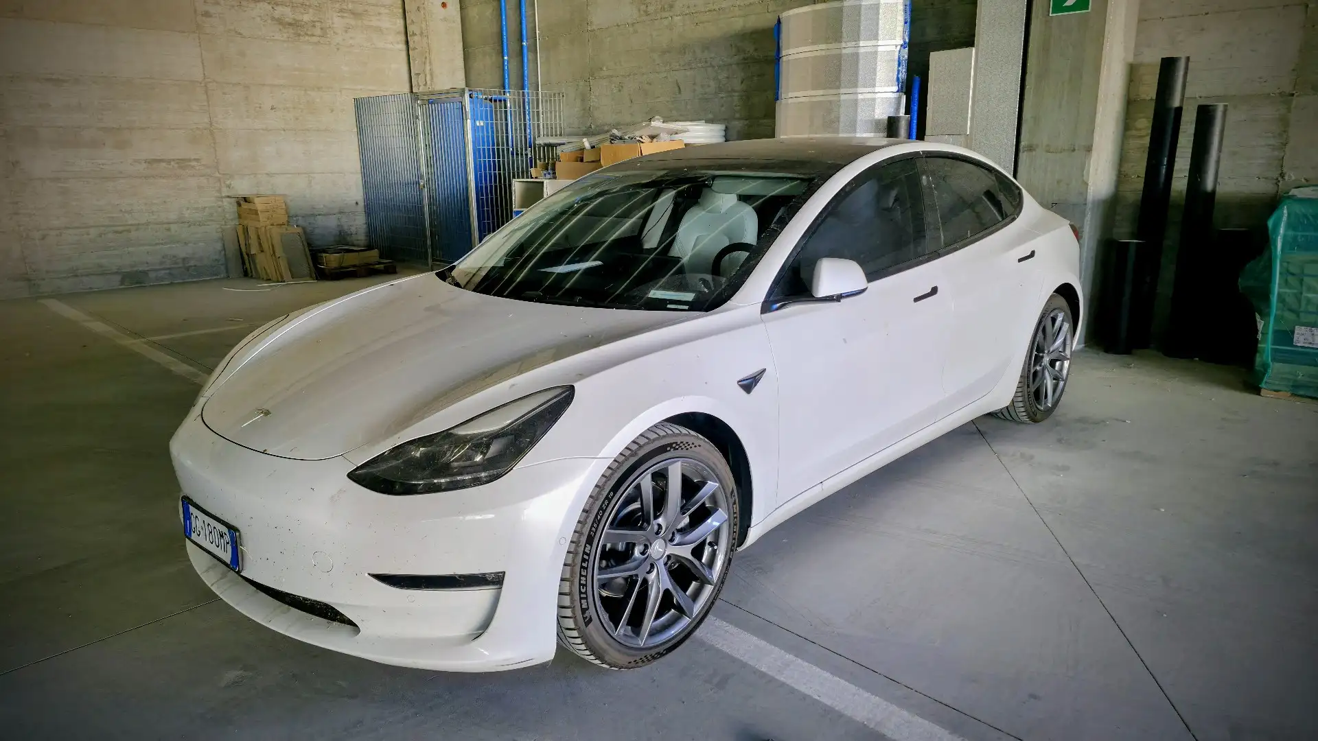 Tesla Model 3 Model 3 Long Range Dual Motor AWD- Sub Leasing Bianco - 1