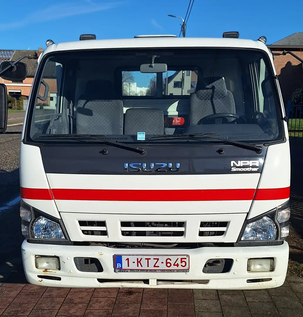 Isuzu NPR NPR-85-3.0cc-SMOOTHER-170.000KM Blanc - 2