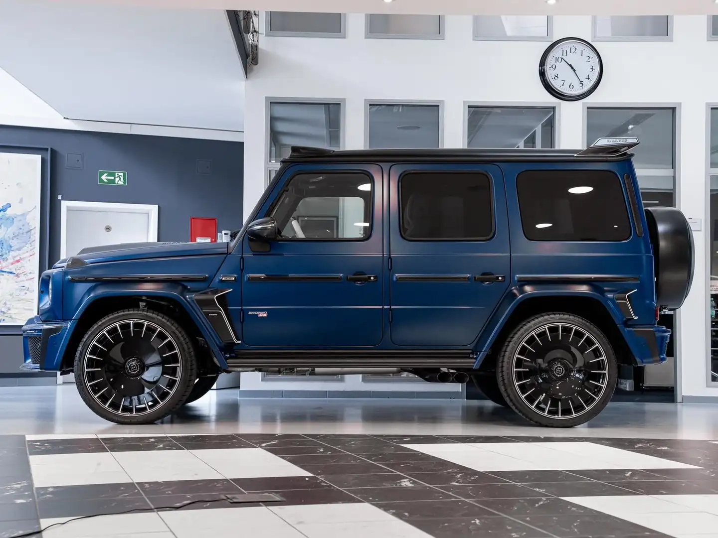 Mercedes-Benz G 63 AMG , BRABUS 800, WIDESTAR, STARLIGHT, MY24, NEW Blu/Azzurro - 2