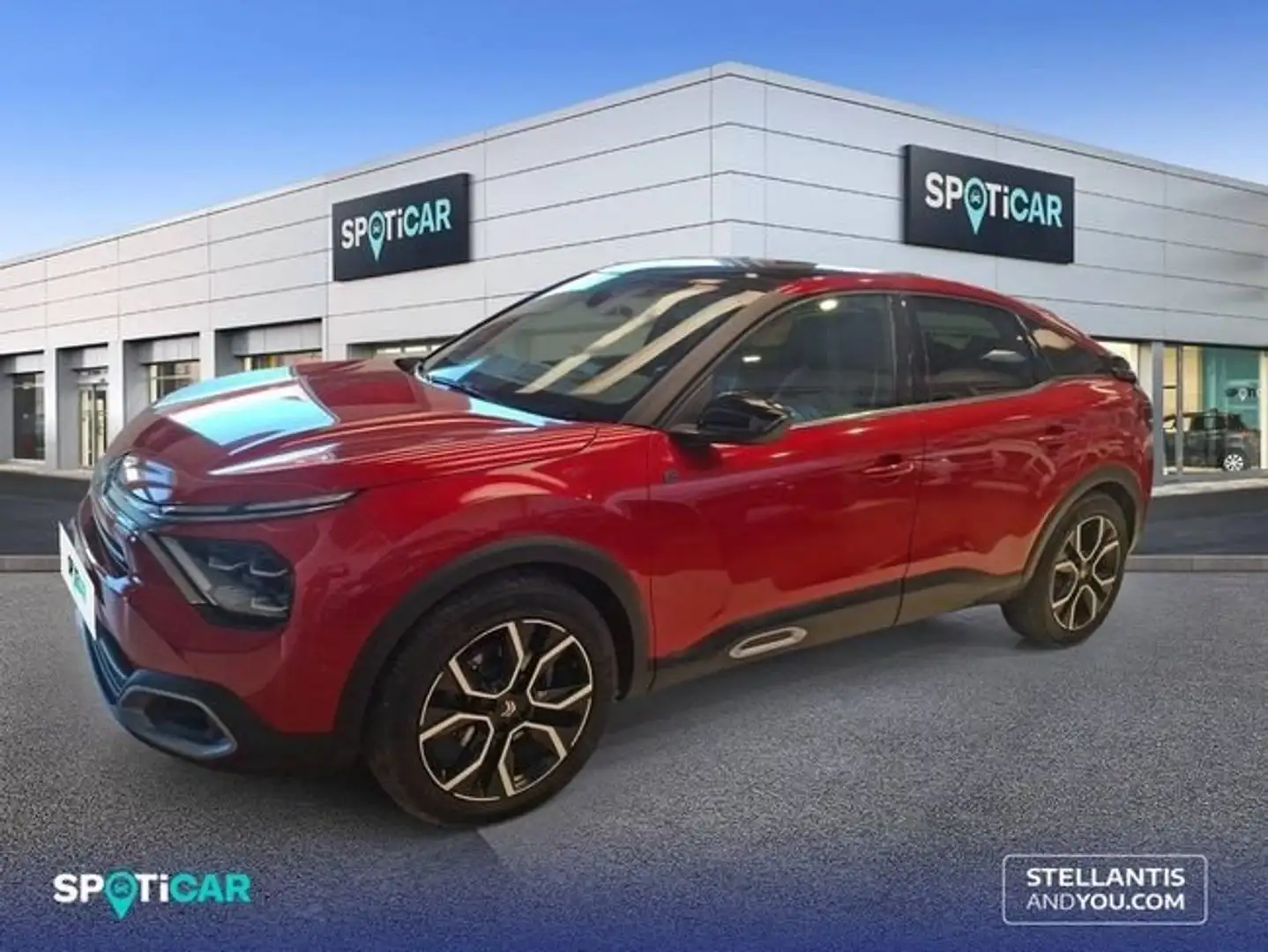 Citroen C4 ë- eléctrico 100kW 50kWh Shine Rojo - 1