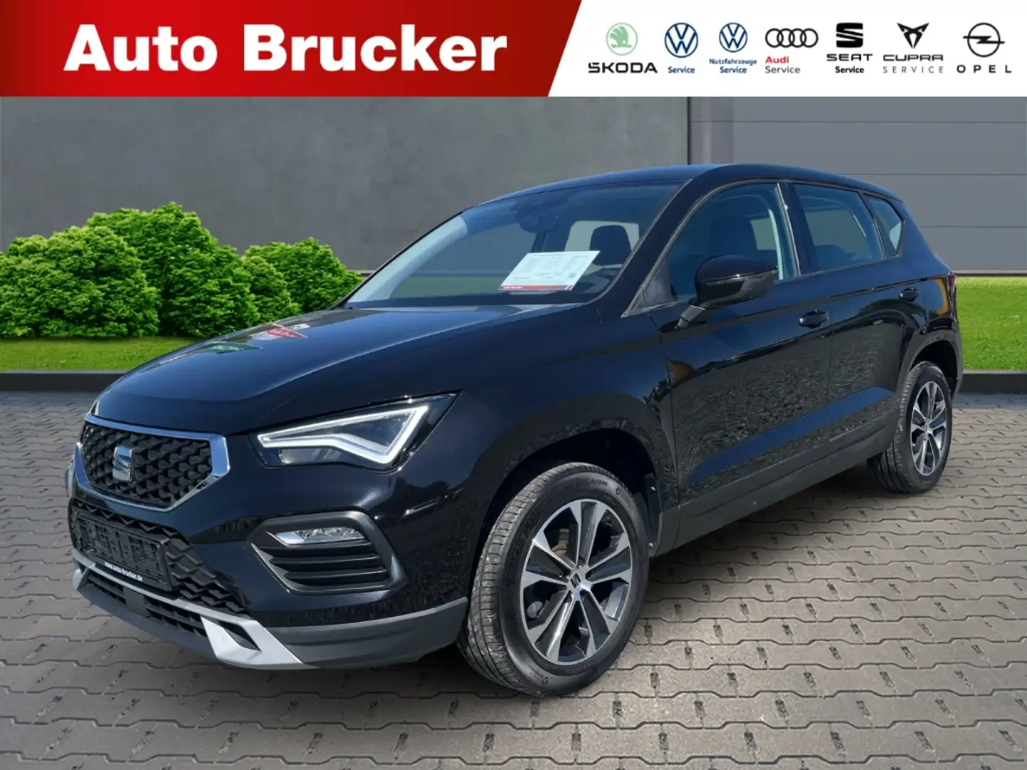 SEAT Ateca Style 1.5 TSI ACT+Alufelgen+Navi+Klimaautomatik+Pa Schwarz - 1