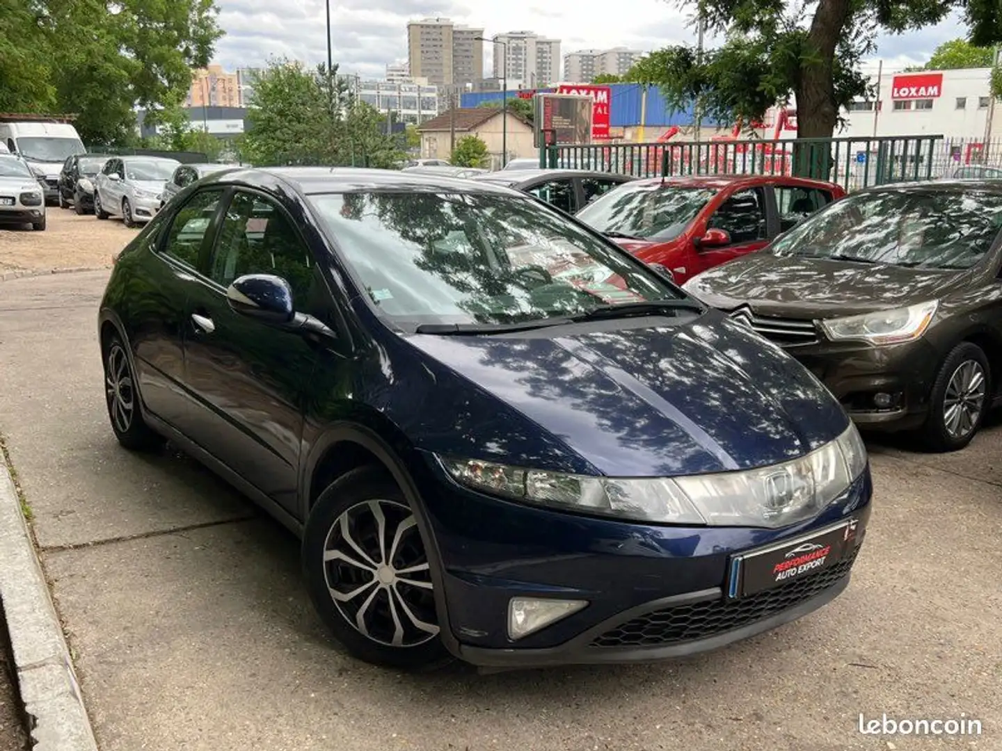 Honda Civic 1.4i année 06-2008 208.000KM Premier mains à 2490  Bleu - 2