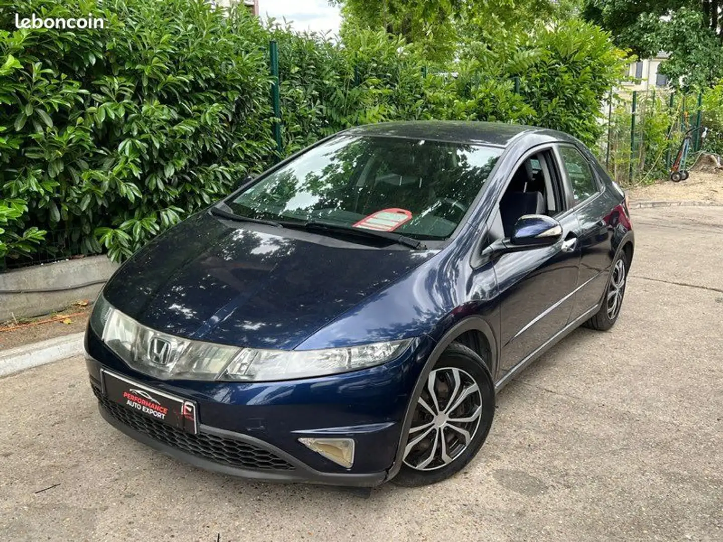 Honda Civic 1.4i année 06-2008 208.000KM Premier mains à 2990  Bleu - 1
