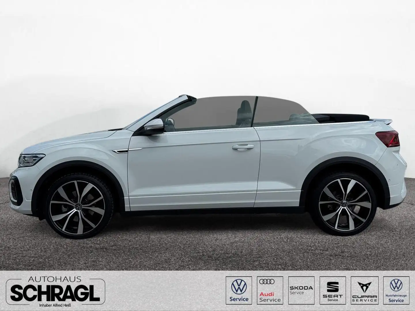Volkswagen T-Roc 1.5 TSI DSG R-LINE+AHK+NAVI+KAM Weiß - 2