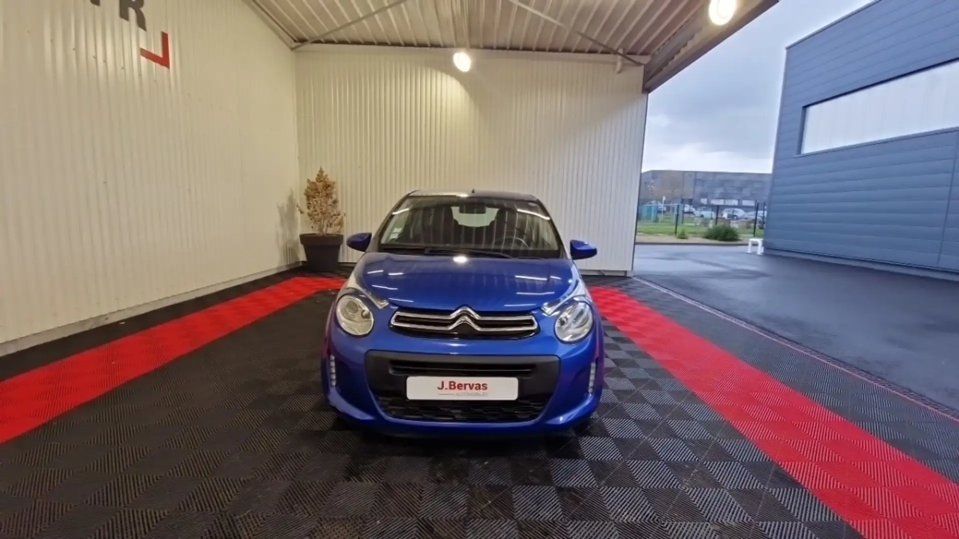 Citroen C1 VTI 72 SS FEEL Bleu - 2