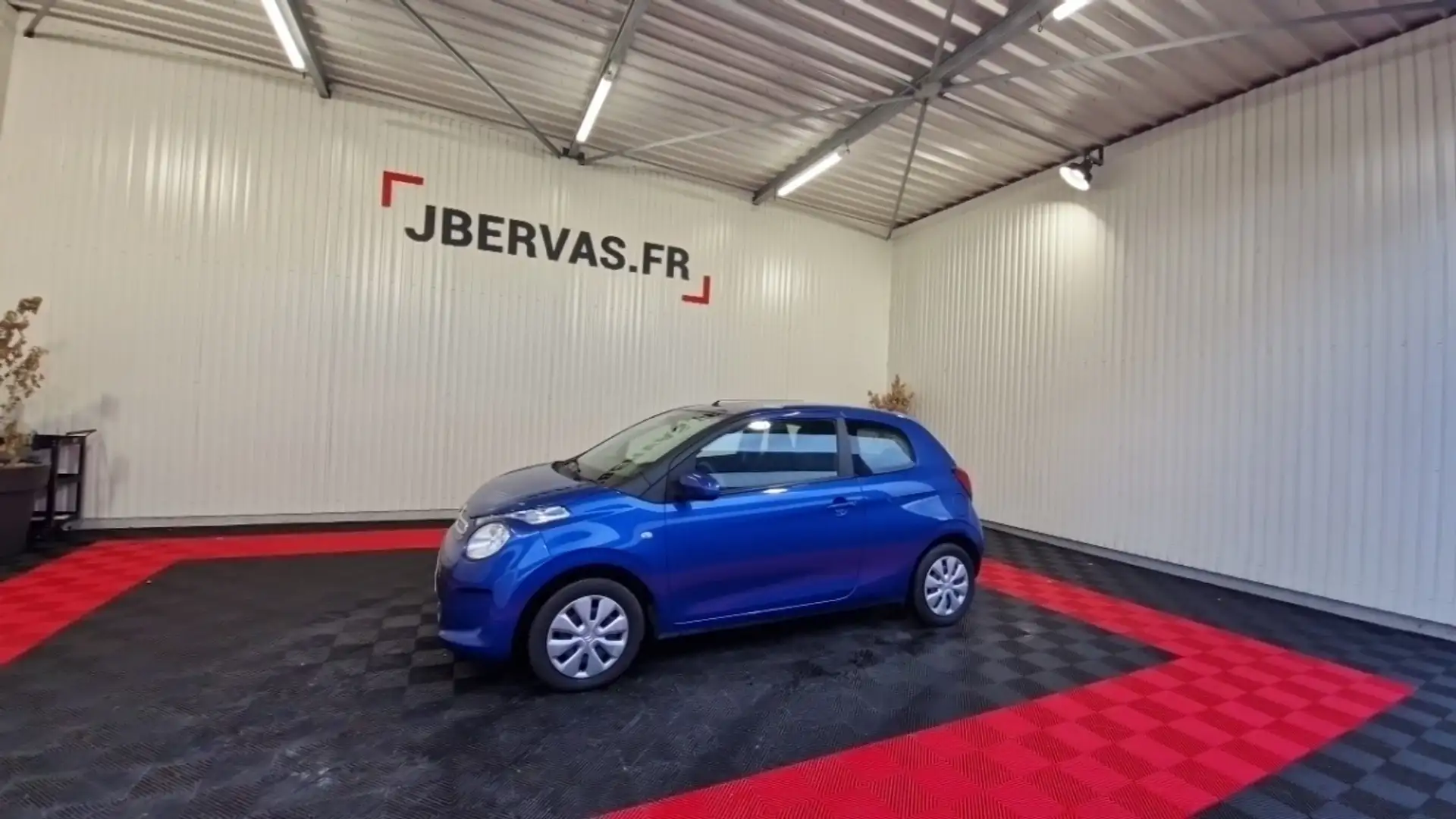 Citroen C1 VTI 72 SS FEEL Bleu - 1