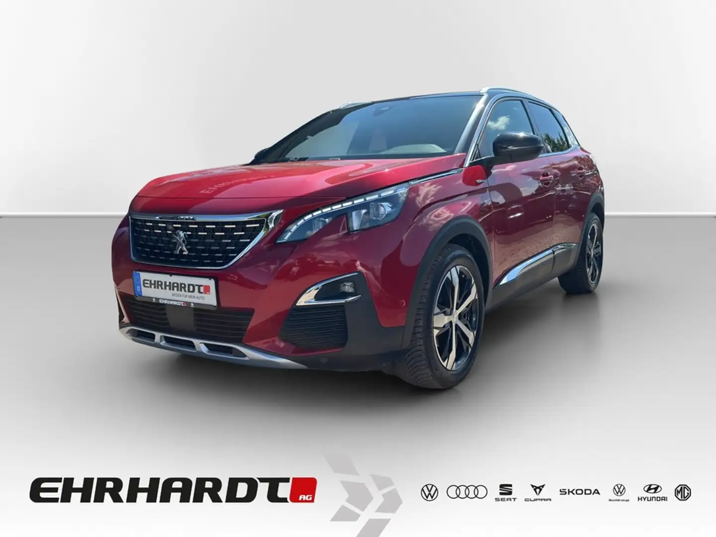 Peugeot 3008 1.6 THP Automatik Allure GT Line PANO*AHK*NAVI*... Rood - 1