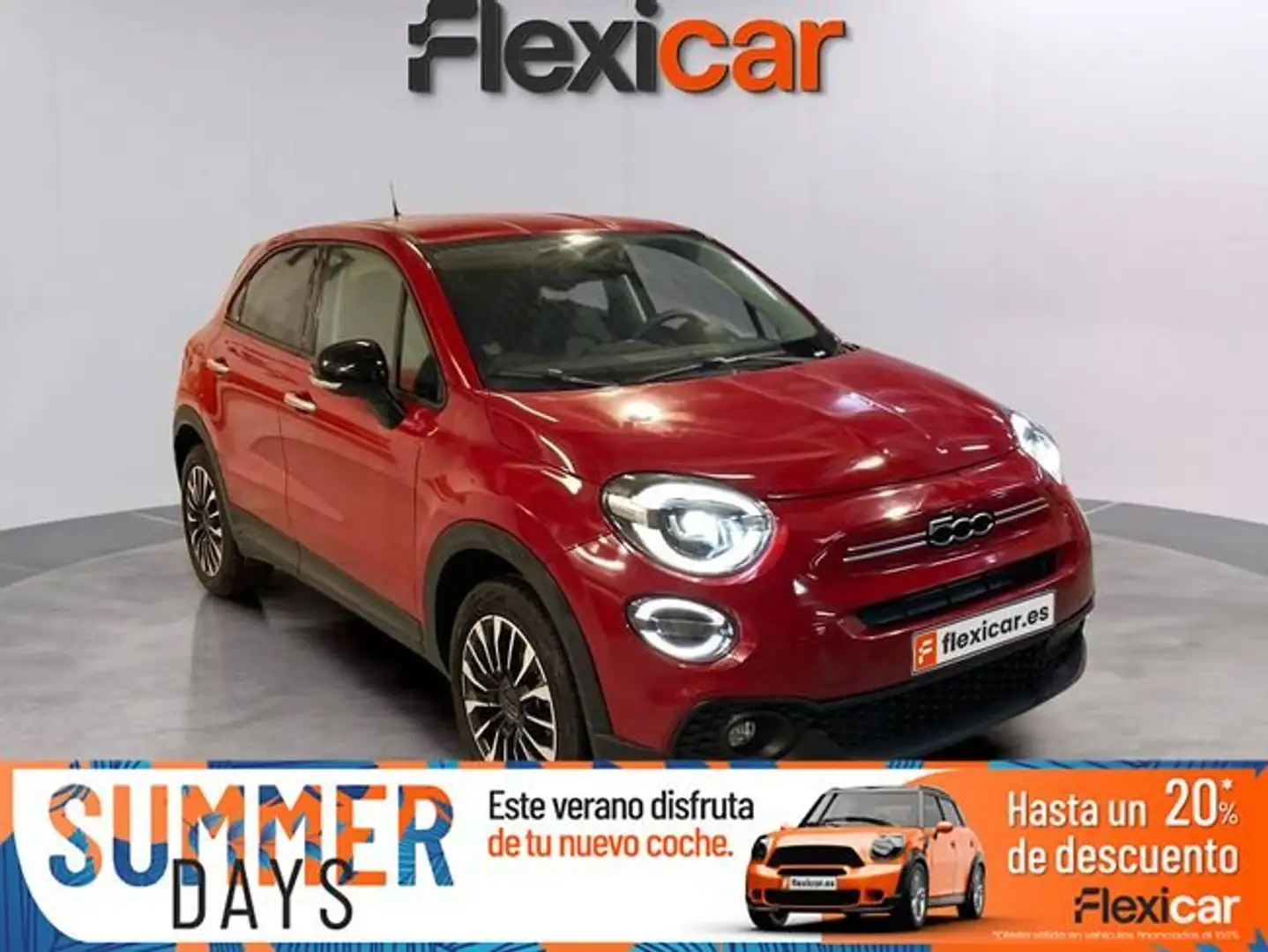 Fiat 500X 1.5 Hybrid 97kW (130cv) DCT Rood - 1