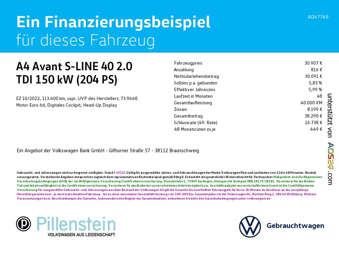 Audi A4 Avant S-LINE 40 2.0 TDI Quattro MATRIX-LED AHK HUD Weiß - 2