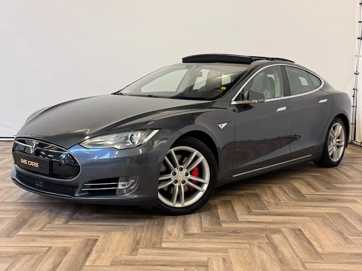 Tesla Model S 85D, GRATIS LADEN, PERFORMANCE , ludicrous, 700PK, Szürke - 1