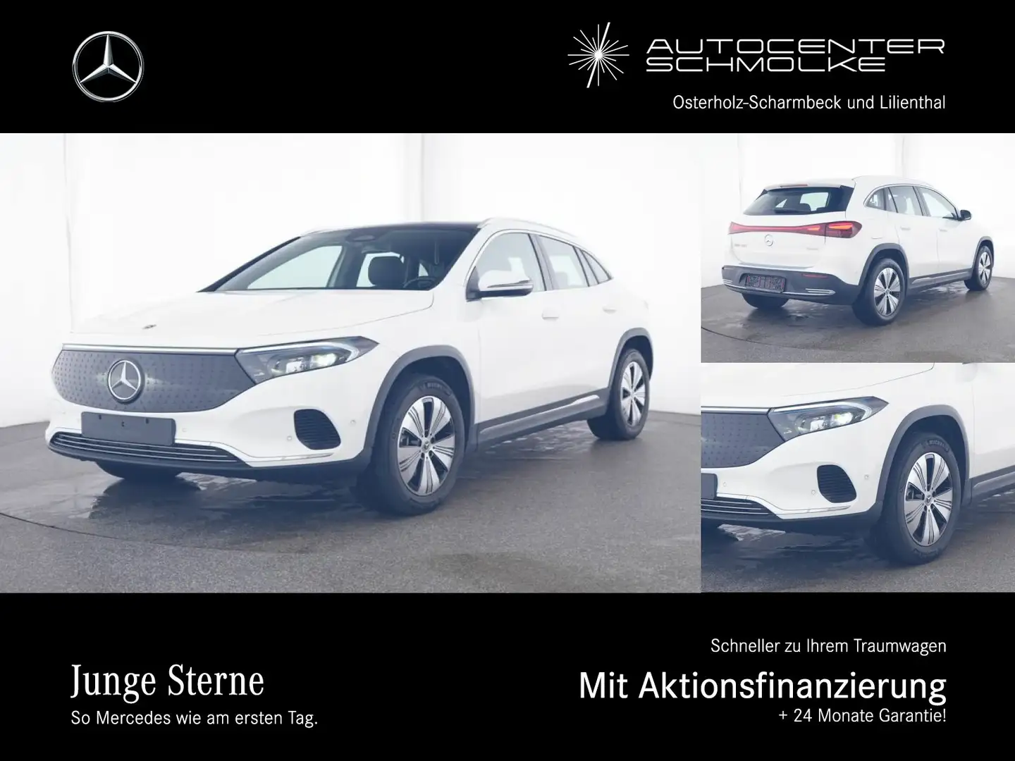 Mercedes-Benz EQA 300 EQA 300 4M AHK*PANORAMA*TOTWINKEL*WINTER-PAKET* Weiß - 1