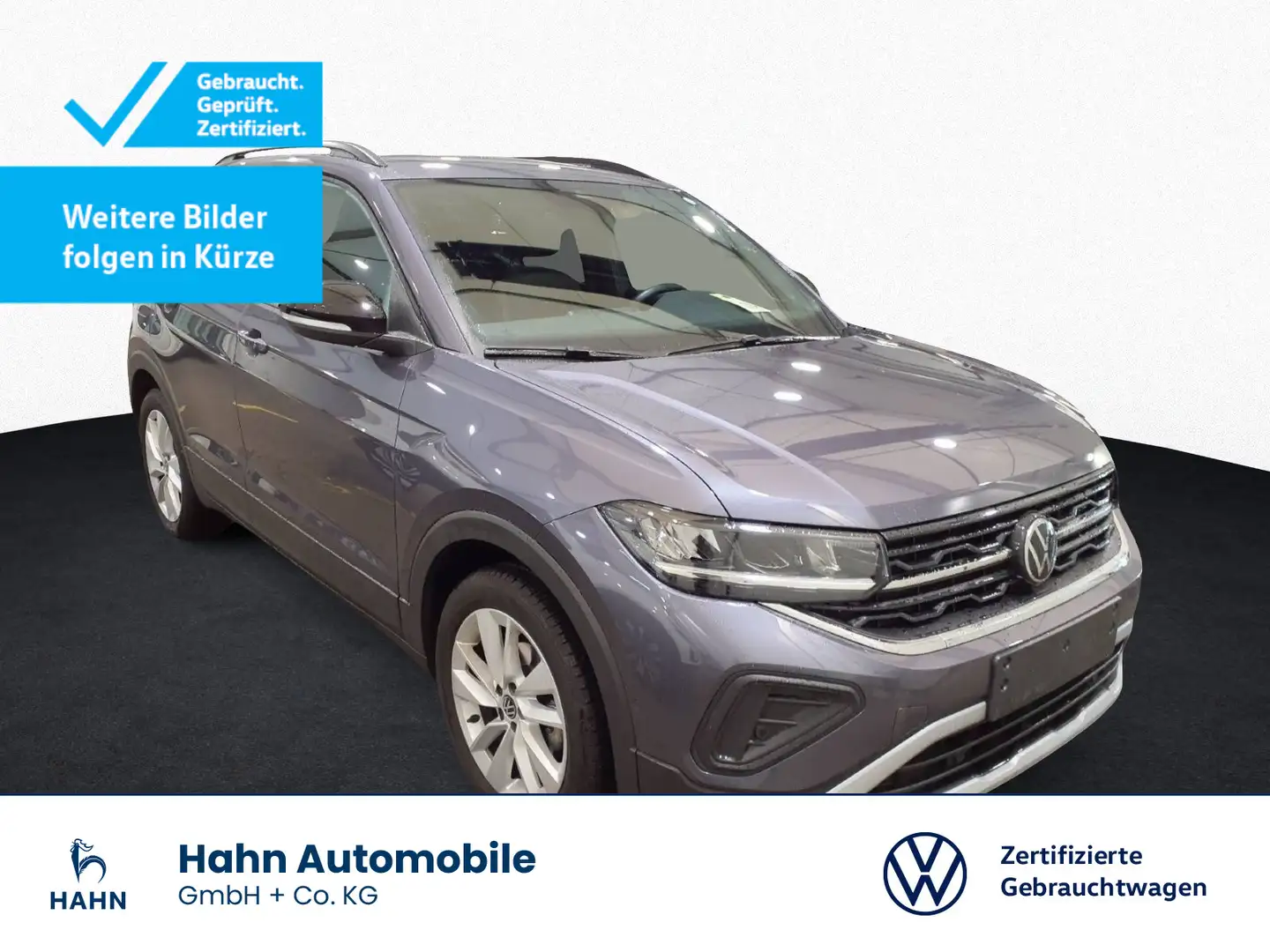Volkswagen T-Cross 1.0TSI DSG Goal LED Nav AHK PDC APP ACC Grau - 1