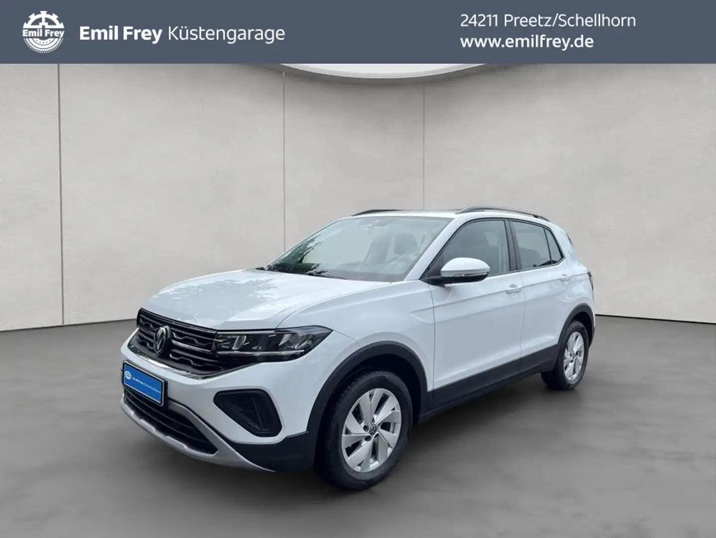 Volkswagen T-Cross 1.0 TSI Life LED GJR Weiß - 1