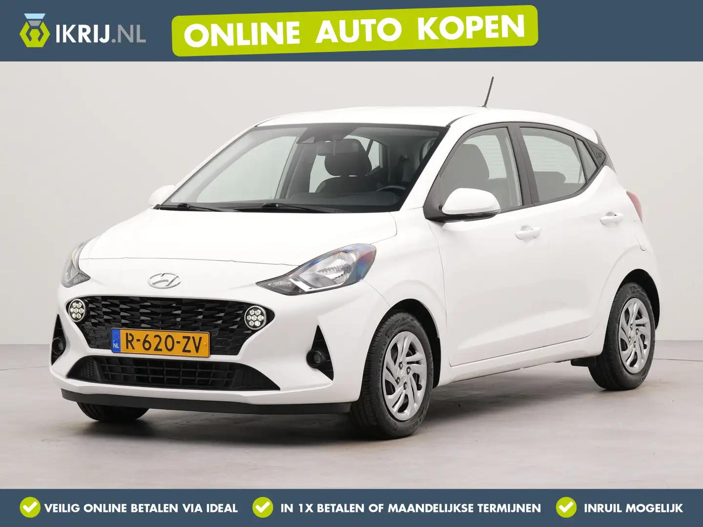 Hyundai i10 1.0 Comfort 4 zits | Apple Carplay | Bluetooth | A Blanc - 1