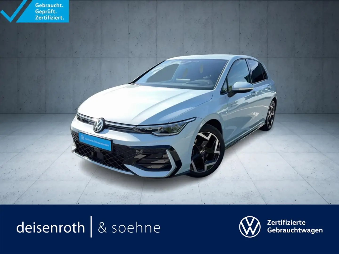 Volkswagen Golf R-Line 1.5 TSI Matrix/Nav/HuD/H&K/IDA/ACC/Keyless/ Blau - 1