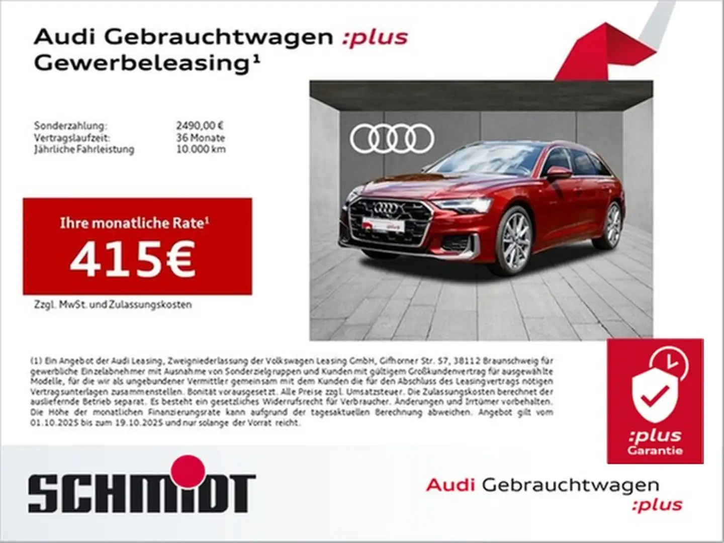 Audi A6 Avant 50 TFSI e quattro S line LM20 Pano HuD AH... Rot - 1