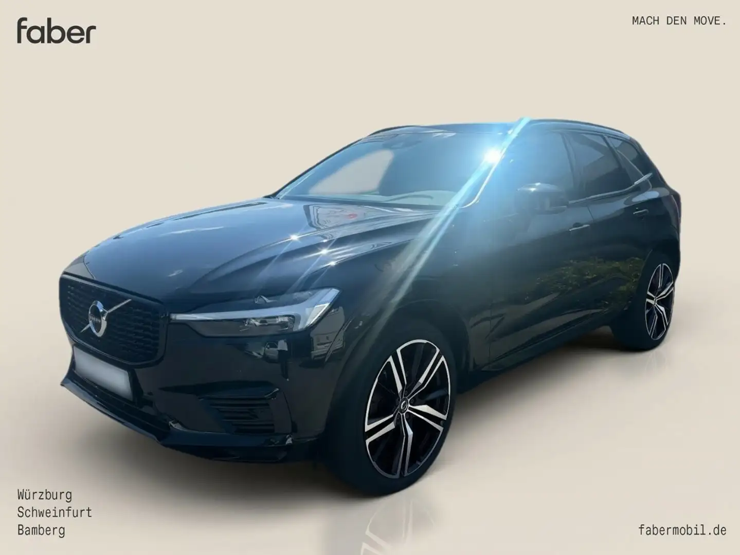 Volvo XC60 T6 AWD R-Design Plug-In Benziner Nero - 2