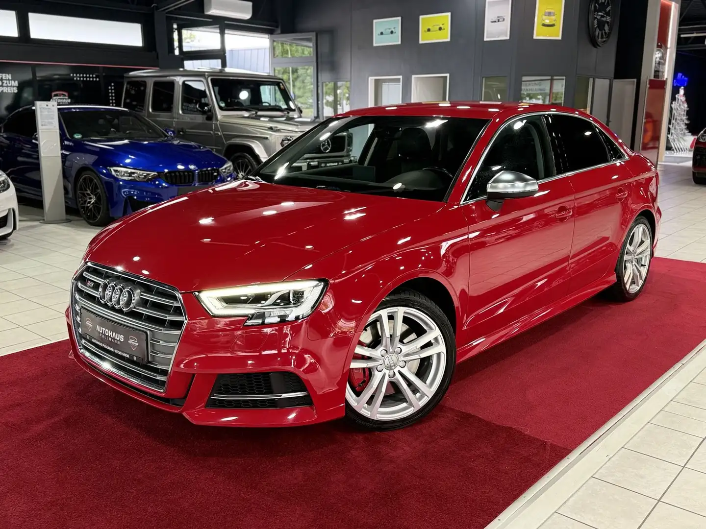 Audi S3 2.0 TFSI quattro +NAVI+SITZHEIZ.+TEMPOMAT+UVM Rot - 1
