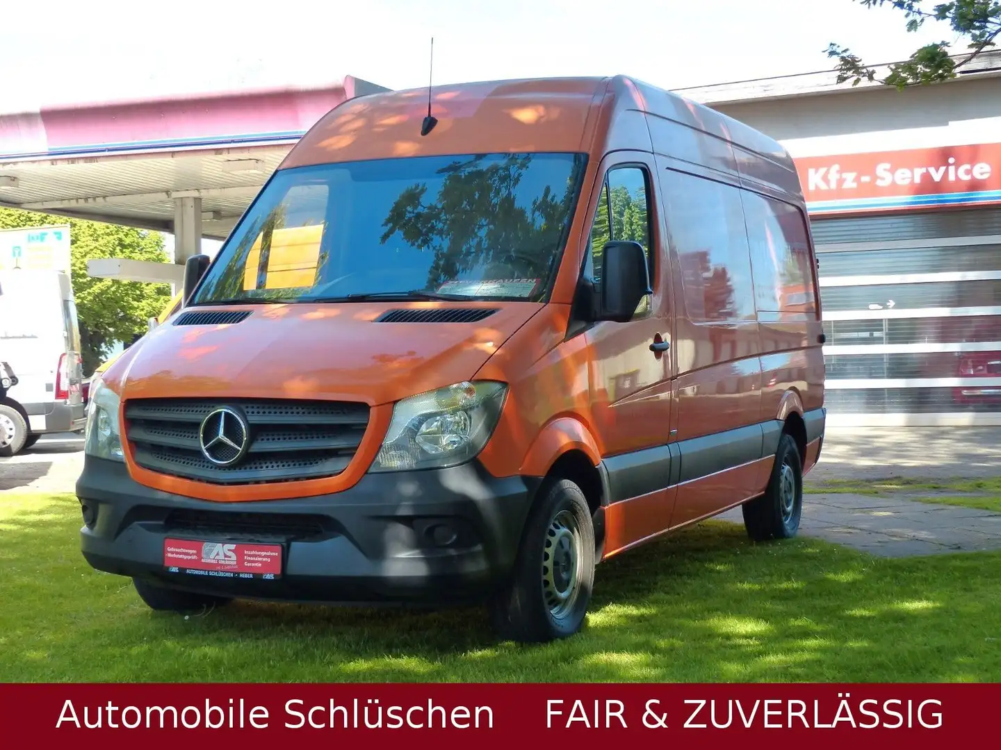 Mercedes-Benz Sprinter II 314 CDI Klima Werkstatt Sortimo Orange - 2