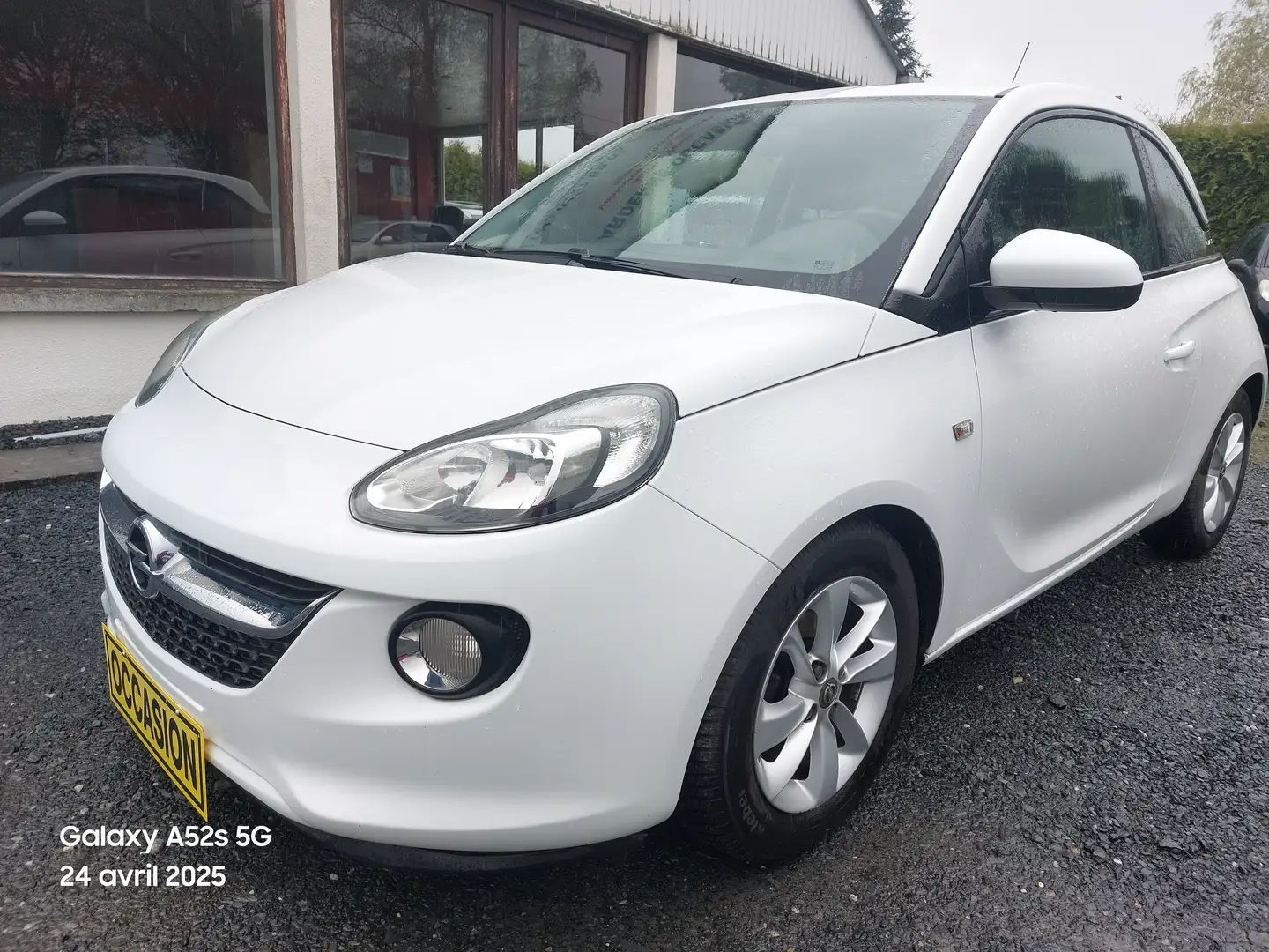 Opel Adam 1.2i Glam Garantie 1AN Blanc - 1