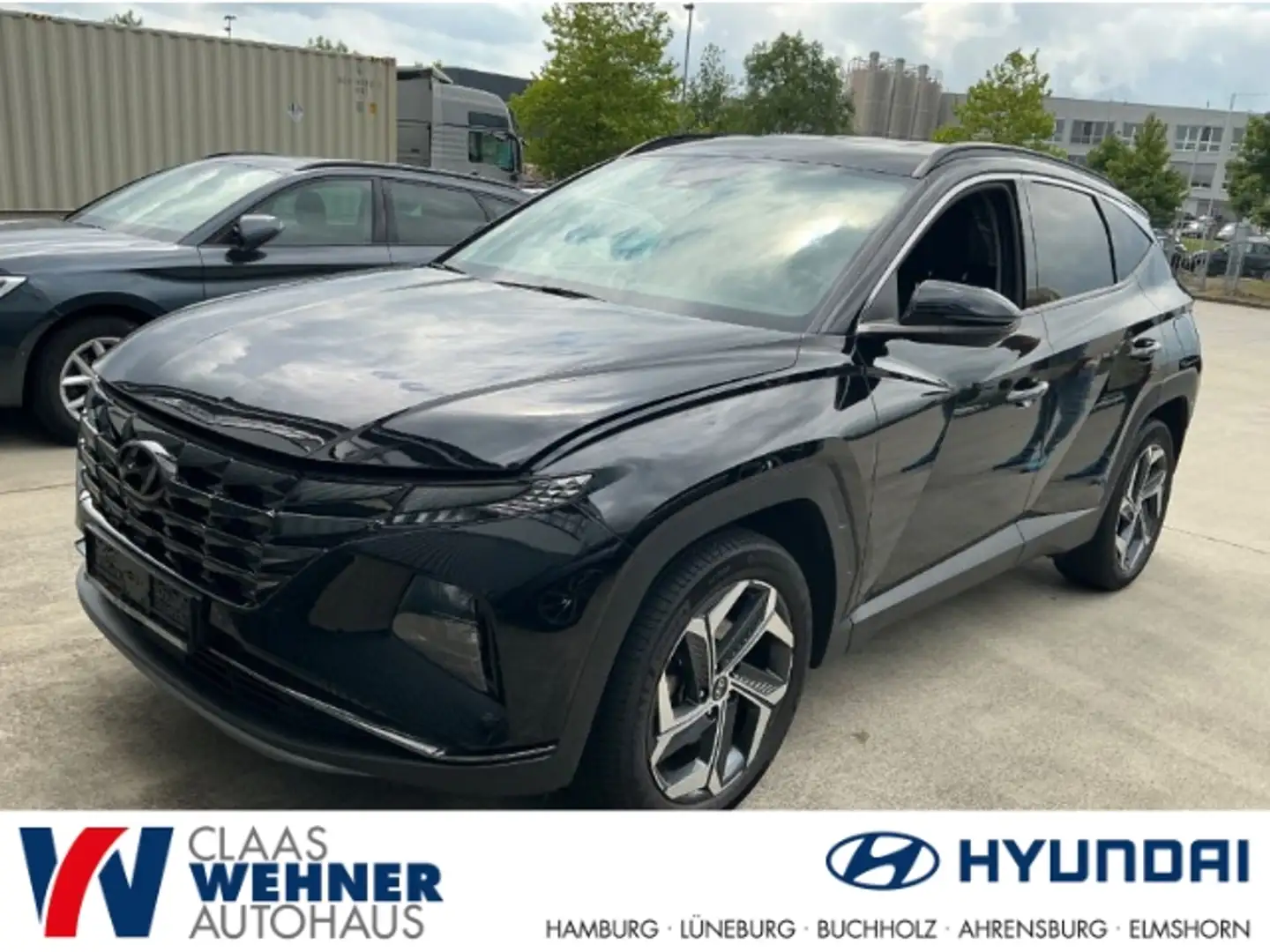 Hyundai TUCSON Prime Hybrid 2WD 1.6 T-GDI Voll LED Android Apple Noir - 1
