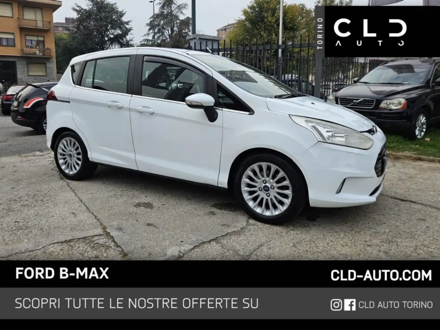 Ford B-Max 1.5 TDCi 75 CV Bianco - 1