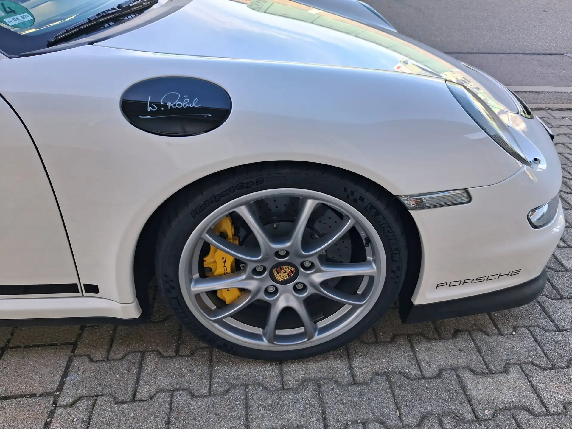 포르쉐 911 GT3 RS 2008 흰색 사진 5