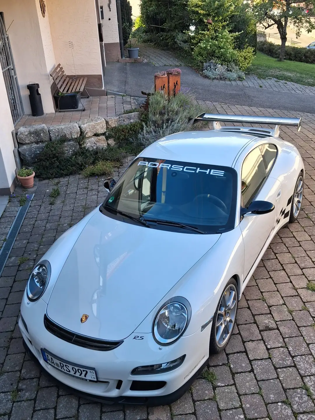 포르쉐 911 GT3 RS 2008 흰색 사진 2
