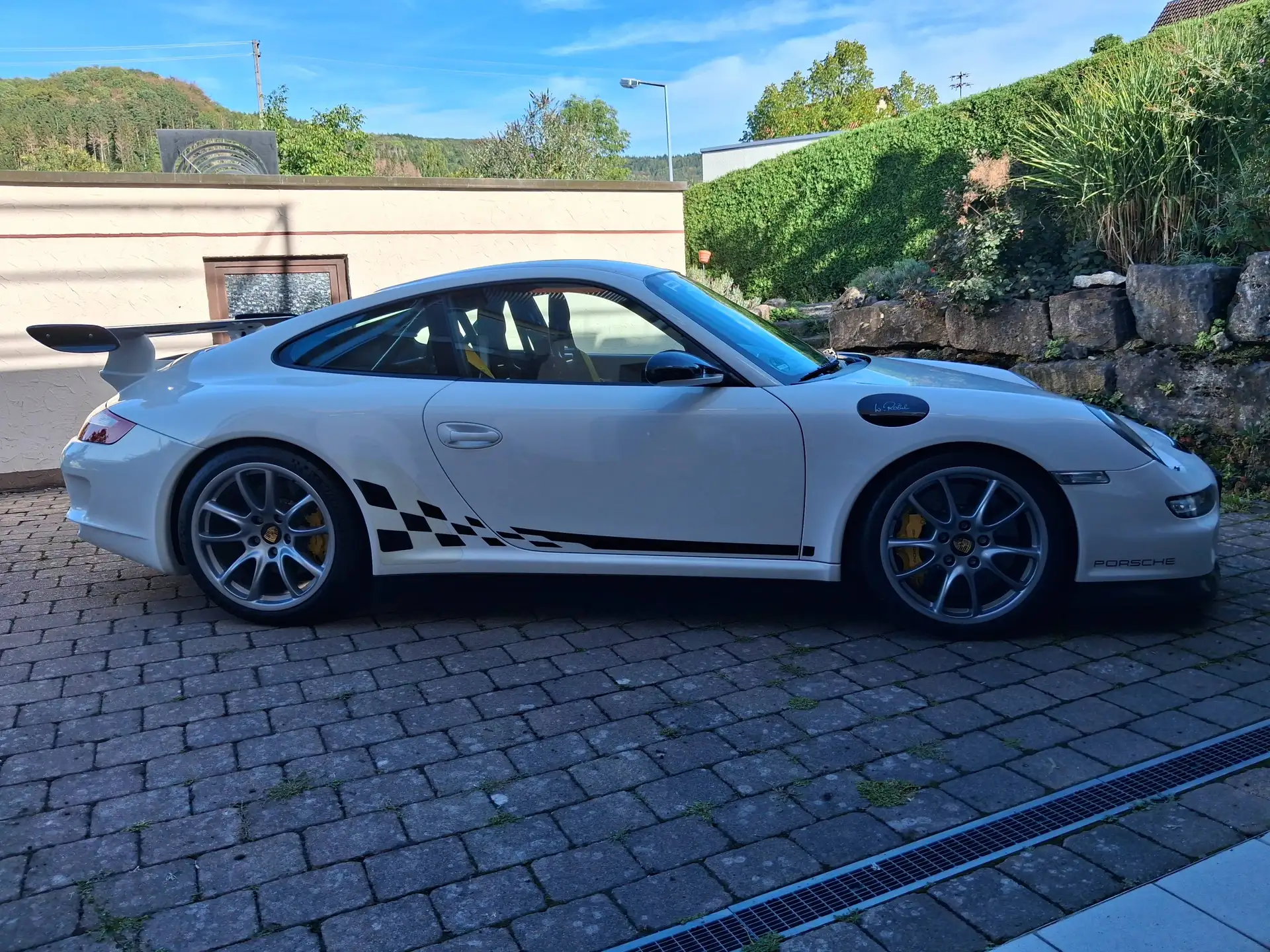 포르쉐 911 GT3 RS 2008 흰색 사진 1