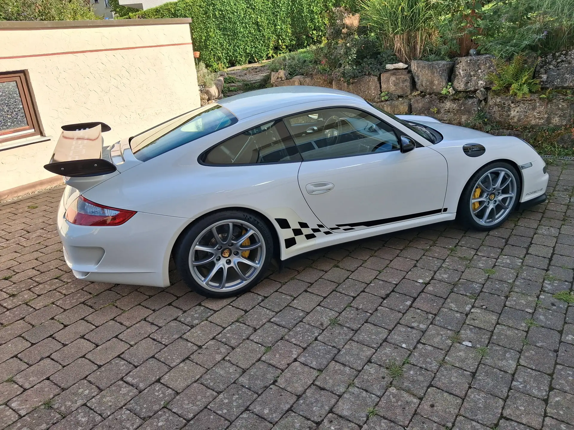 포르쉐 911 GT3 RS 2008 흰색 사진 3