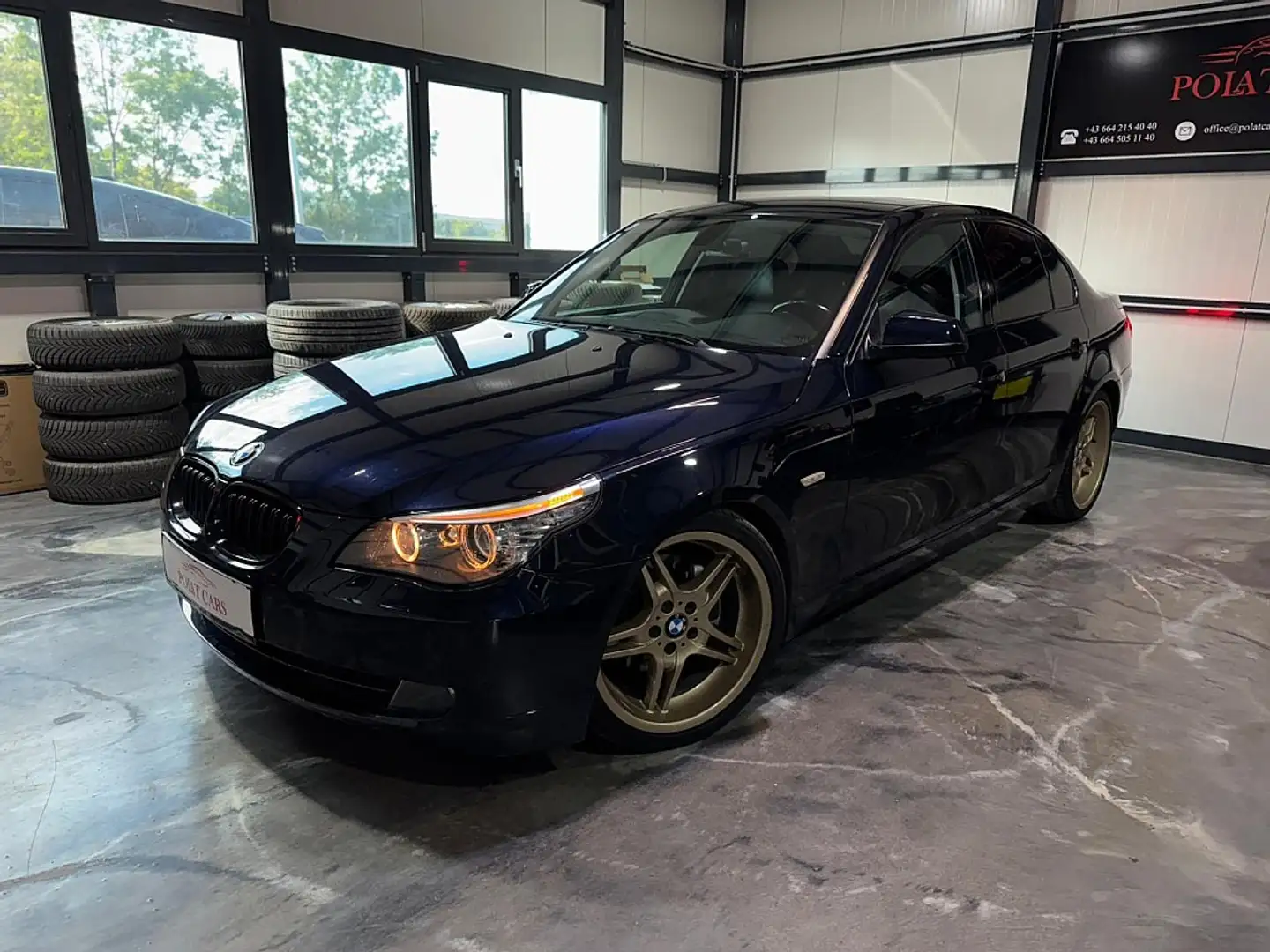 BMW 525 i Österreich-Paket Aut. Modrá - 1