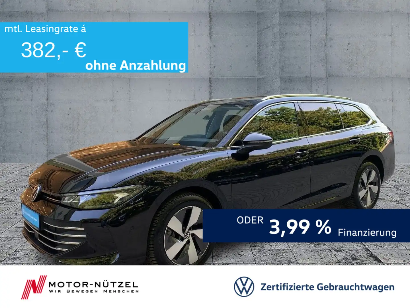 Volkswagen Passat Variant 2.0 TDI DSG BUSINESS 5JG+LED+NAVI Schwarz - 1