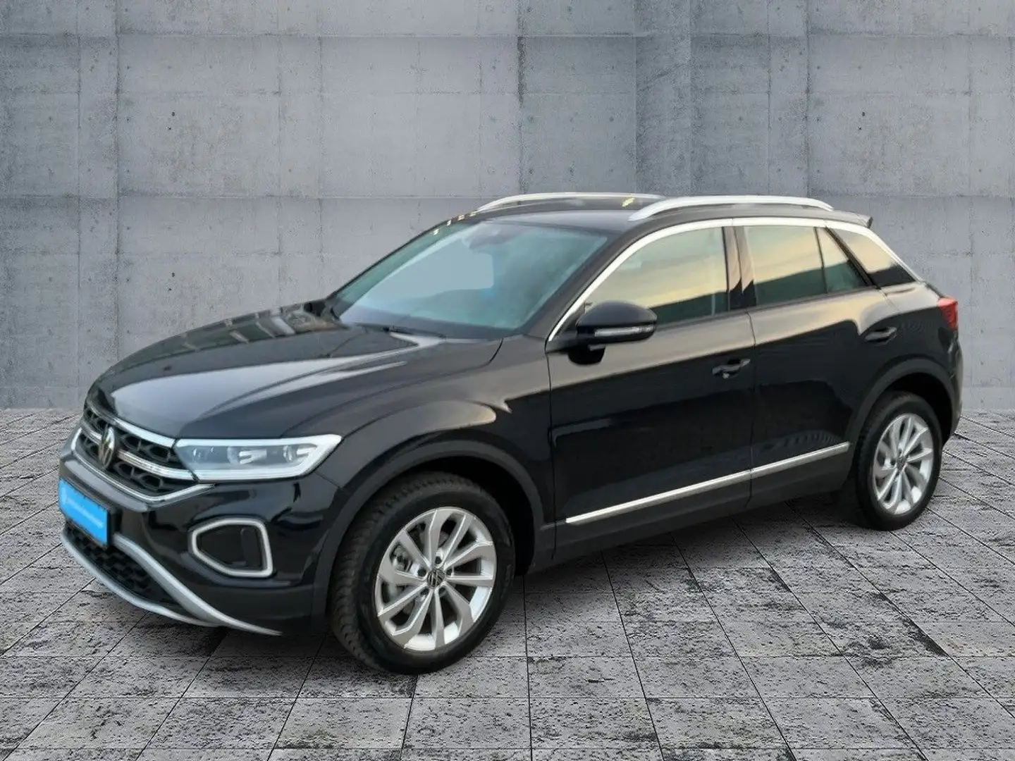 Volkswagen T-Roc 1.0 TSI STYLE 5JG+LEDplus+NAVI+ACC+SHZ+17Z Schwarz - 2