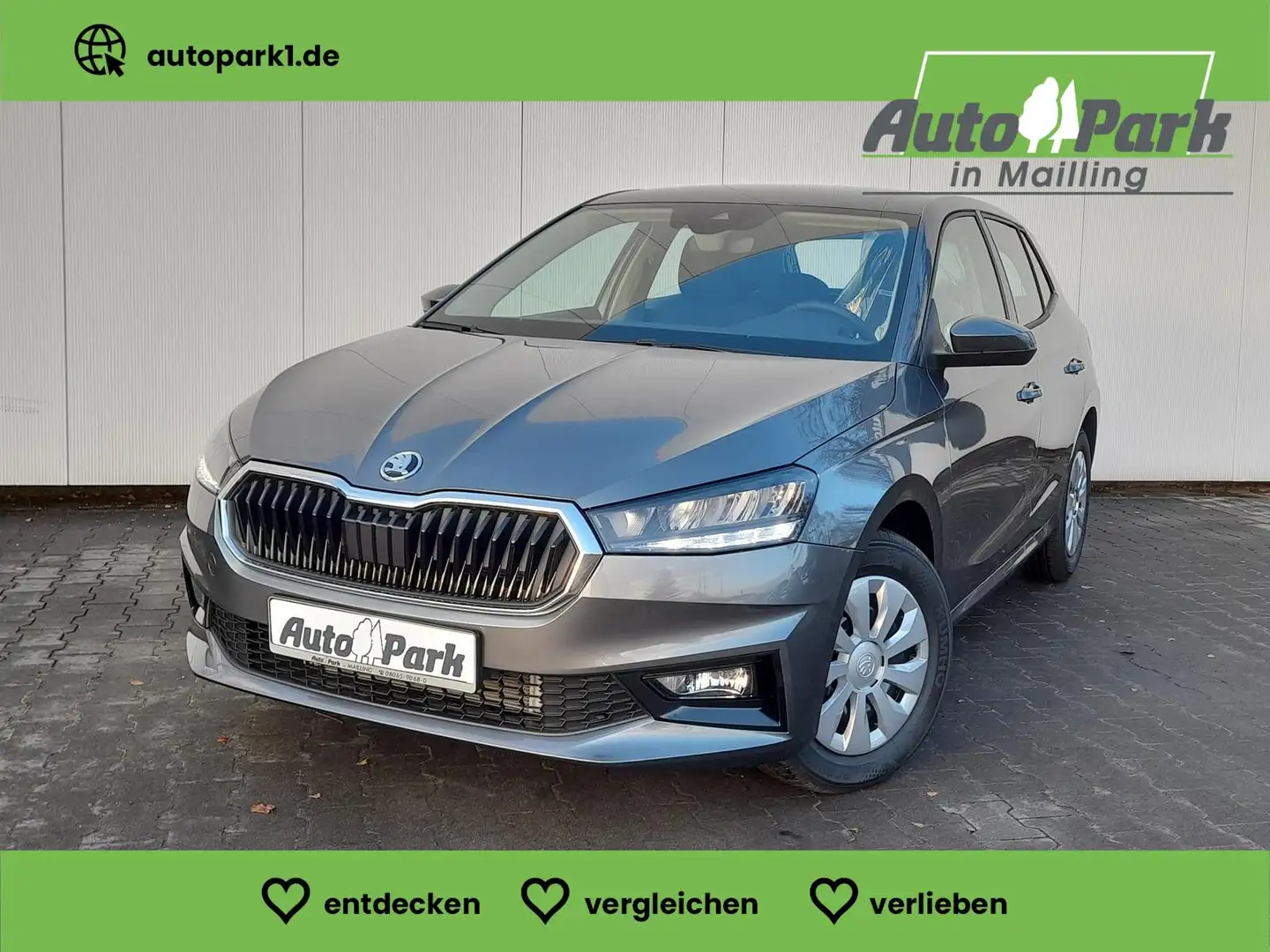 Skoda Fabia 1.0 TSI Selection NAVI/APP~LED~SHZ~PDC~GRA Gri - 1