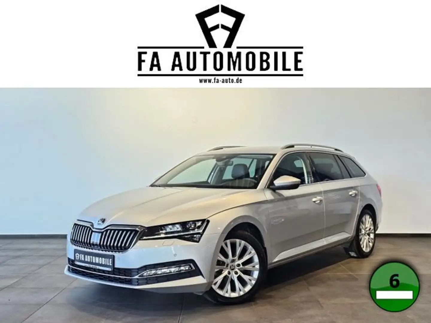 Skoda Superb Sport Matrix Navi Virtual Kameras AHK ACC Silber - 1