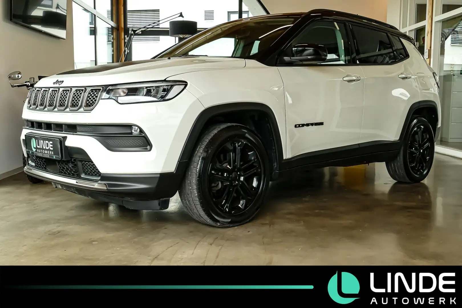 Jeep Compass Limited Plug-In Hybrid 4WD |NAVI|ACC|SHZ Weiß - 1