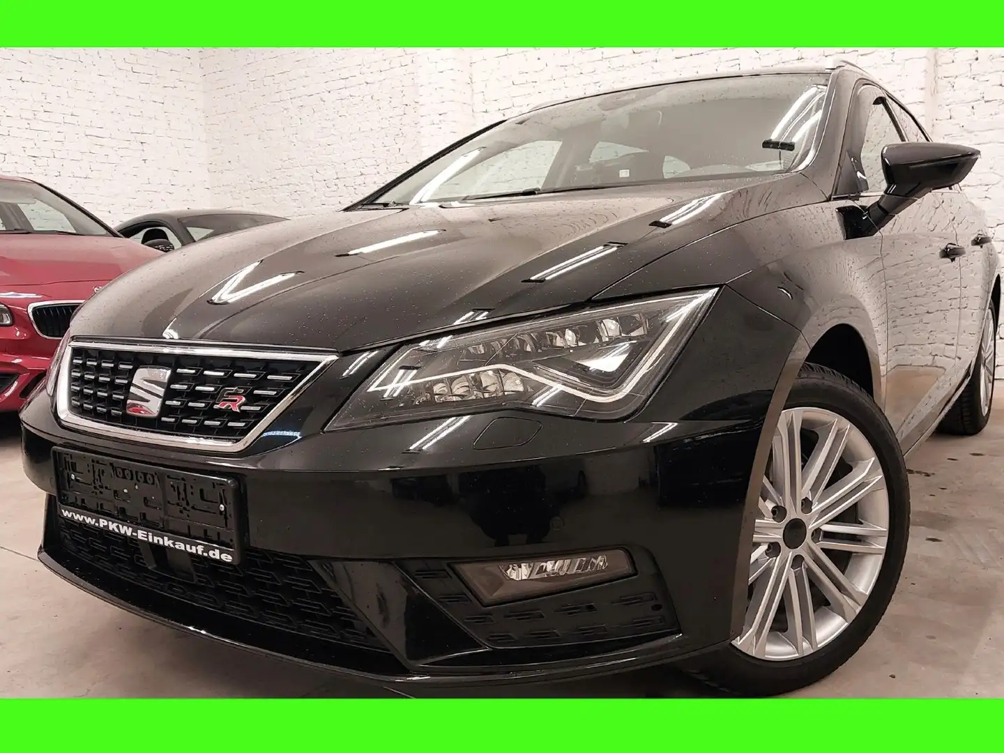 SEAT Leon ST 2.0 TDI FR LED 76oookm Carplay PanoDach Negro - 1