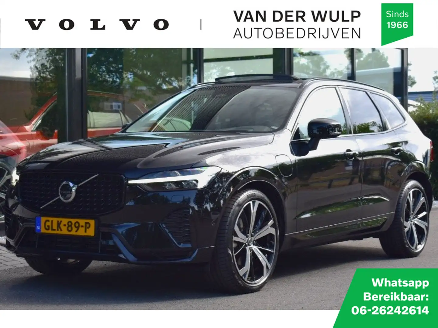 Volvo XC60 T8 455Pk AWD Ultra Dark | Luchtvering | Trekhaak | Zwart - 1