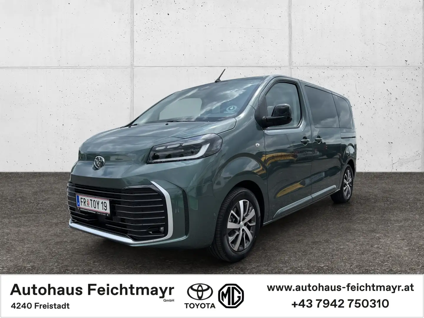 Toyota Proace Verso 2,0 D-4D 180 L1 8-Sitzer Verde - 1