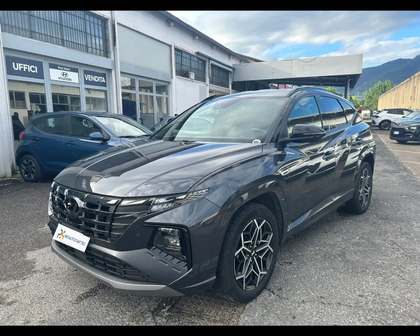 Hyundai TUCSON 1.6 HEV NLine Grigio - 1